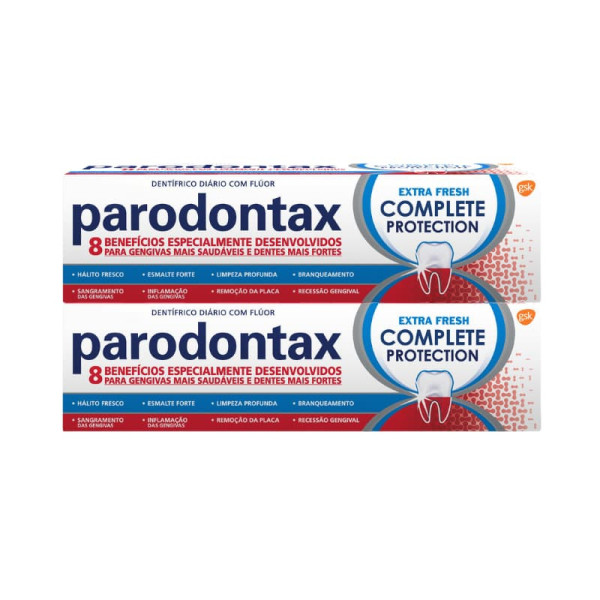 Parodontax Complete Protetion Pasta Dentifrica 75ml x2