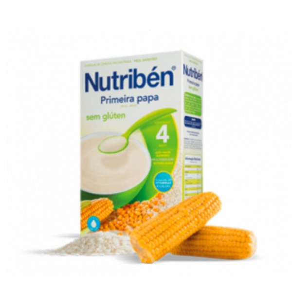 Nutriben Farinhas Primeira Papa Sem Glúten Láctea 250g