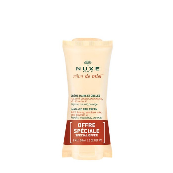 Nuxe Rêve De Miel Creme de Mãos e Unhas 50ml x2