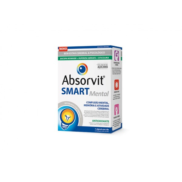 Absorvit Smart Mental Cápsulas x30