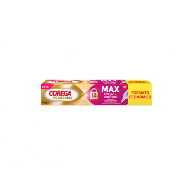 Corega Máxima Fixação+ Conforto Creme Dentário 70g