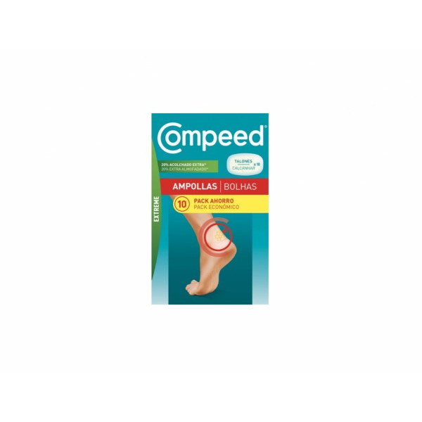 Compeed Pensos Bolhas Extreme Calcanhar Formato Económico x10