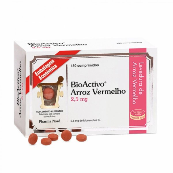 BioActivo Arroz Vermelho 2.5mg Comprimidos x180