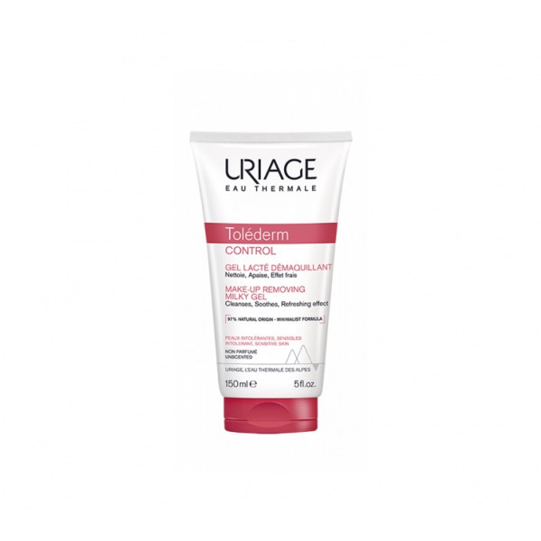 Uriage Toléderm Gel Leite Desmaquilhante 150ml