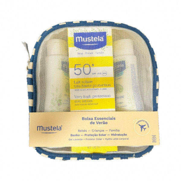 Mustela Solar Kit Essenciais de Viagem Azul 