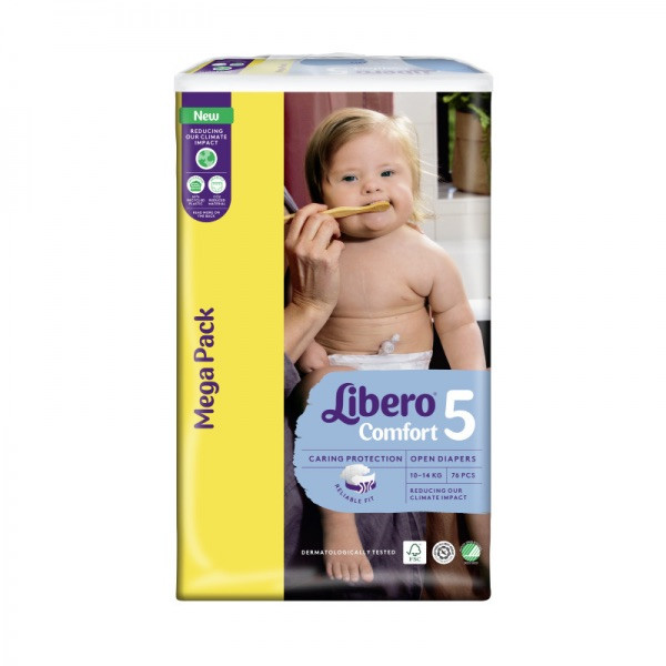 Libero Comfort 5 Fralda 10-14Kg X76