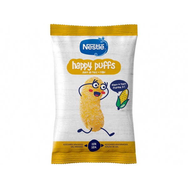 Nestlé Happy Puffs Milho 28g 12m+