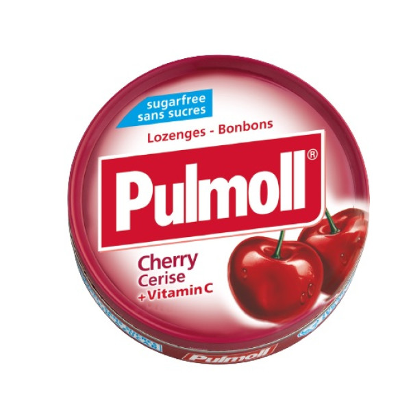 Pulmoll Pastilhas Sem Açucar Cereja 45g