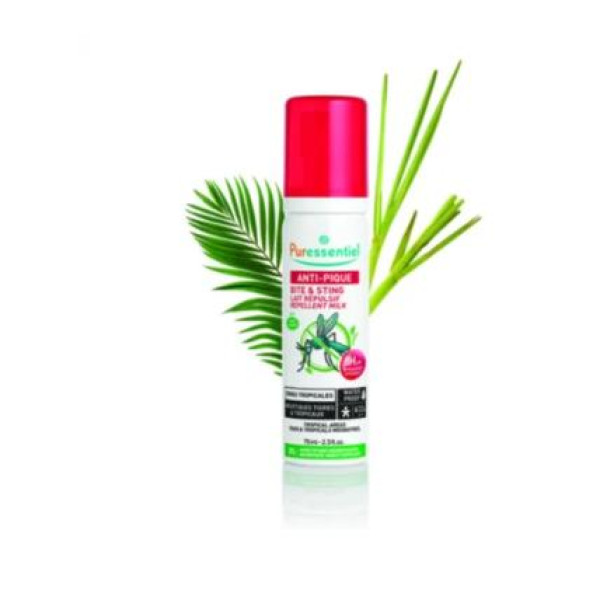 Puressentiel SOS Insetos Leite Tropical 75ml