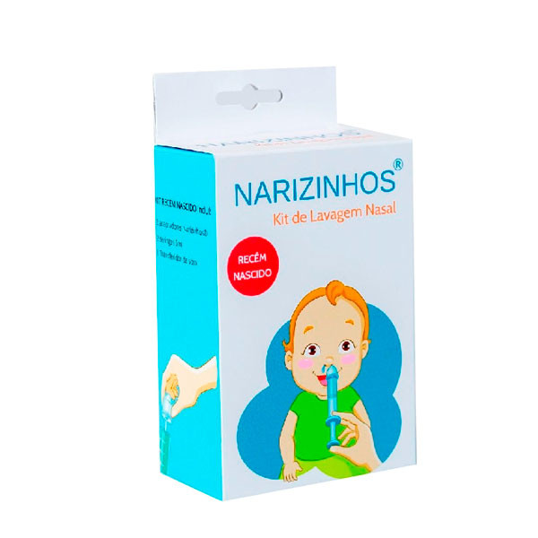 Narizinhos Kit de Lavagem Nasal Recém Nascido 0-6 meses