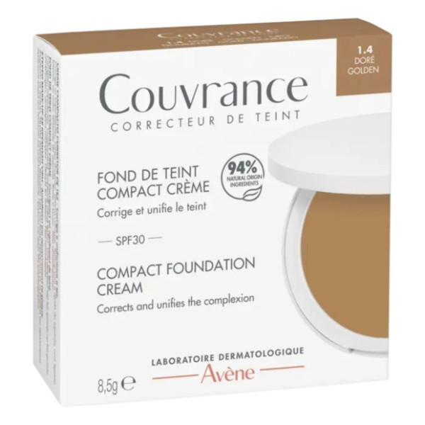 Avene Couvrance Creme Compacto Dourado 8,5g