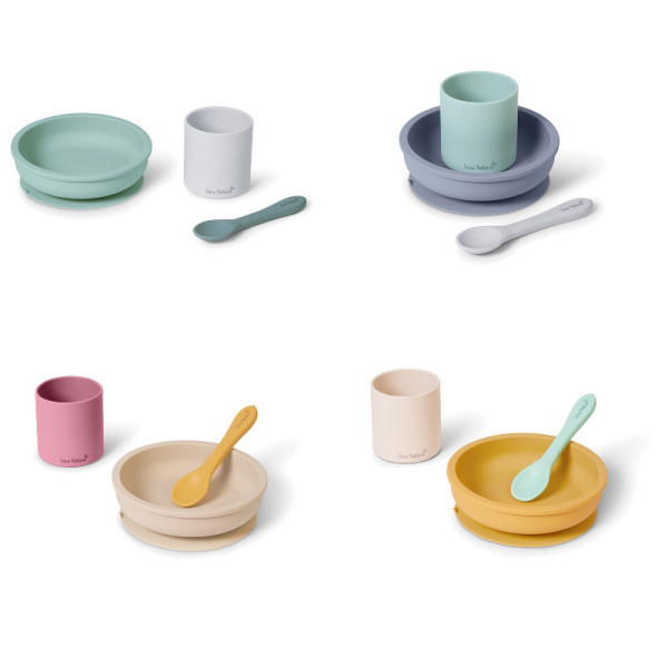 Saro Alimentação Set Silicone Nordic Mix