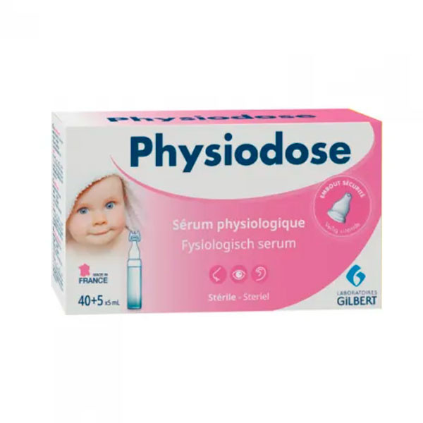 Physiodose Soro Fisiológico 5ml x40