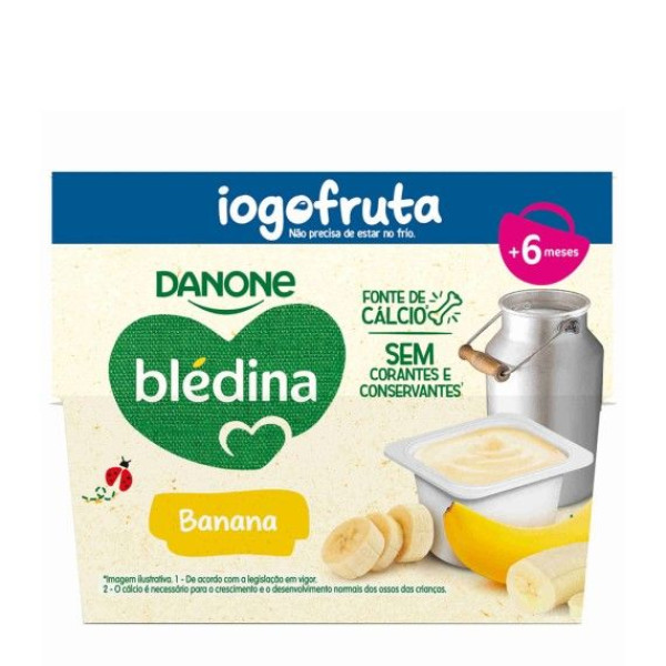 Blédina Iogofruta Banana 4x95g +6m