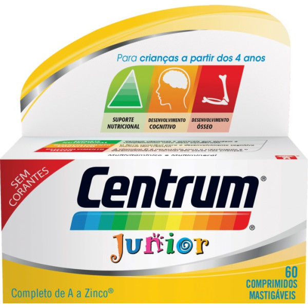 Centrum Júnior Comprimidos Mastigáveis x60