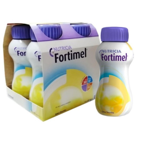 Fortimel Solução Baunilha 200ml x4