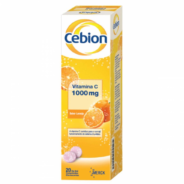 Cebion Comprimidos Efervescentes Laranja x20