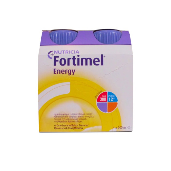 Fortimel Energy Solução Oral Banana 200ml x4