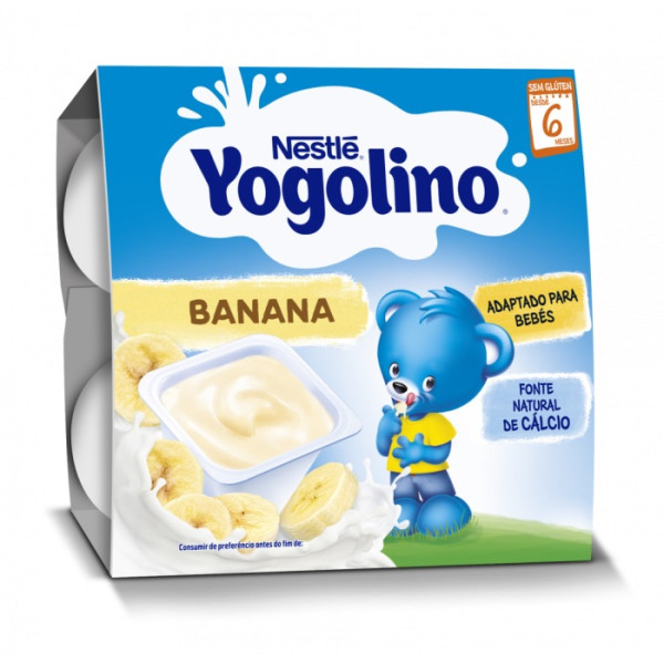 Nestle Yogolino Banana 4x100 6m+