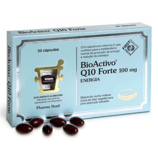 BioActivo Q10 Forte 100mg Cápsulas x30