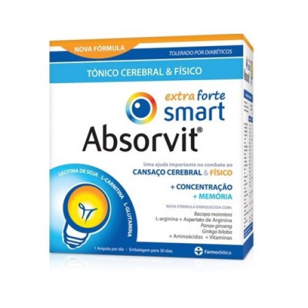 Absorvit Smart Extra Forte Ampolas 10ml x30