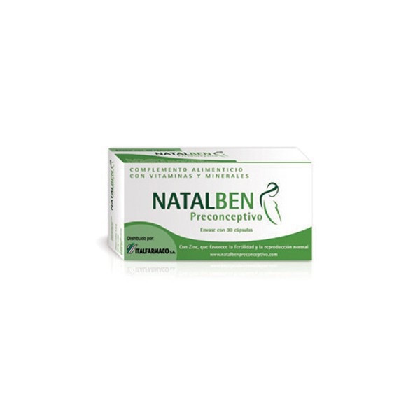 Natalben Preconceptivo Cápsulas x30