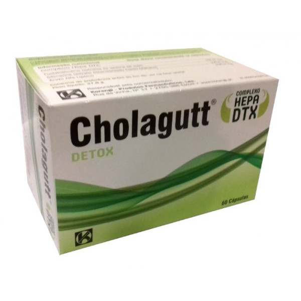 Cholagutt Detox Cápsulas x60