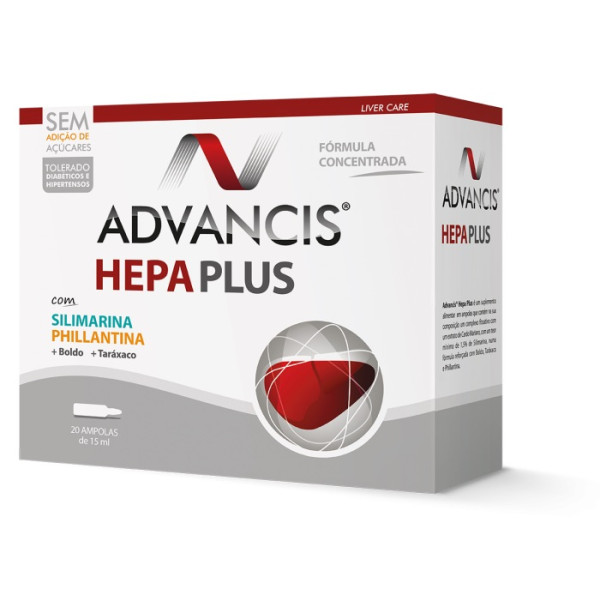 Advancis Hepa Plus Ampolas 15ml x20