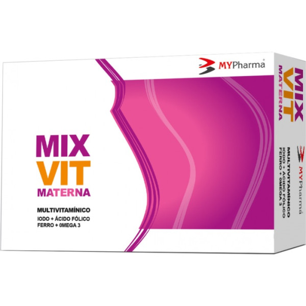 Mixvit Materna Lipid Cápsulas x30