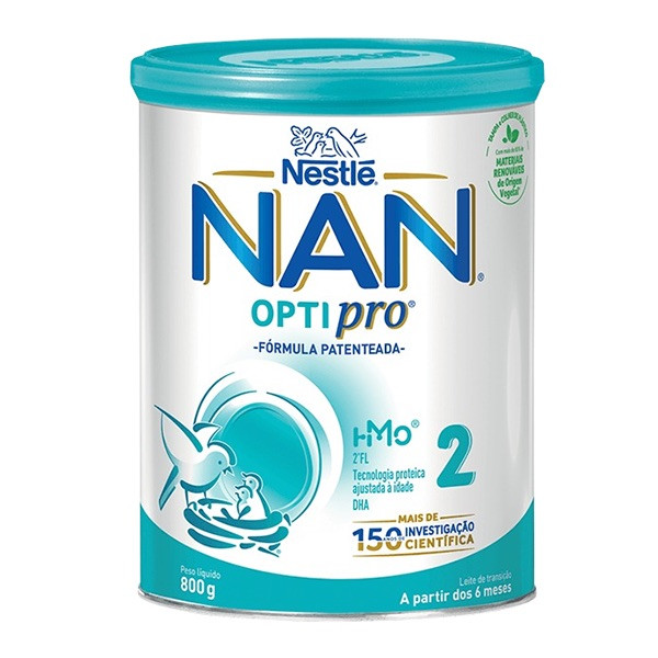 NAN Optipro 2 Leite de Transição 800g com 25% de desconto