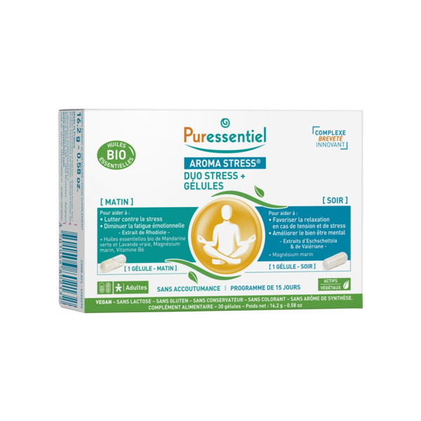 Puressentiel Aroma Stress Cápsulas x30