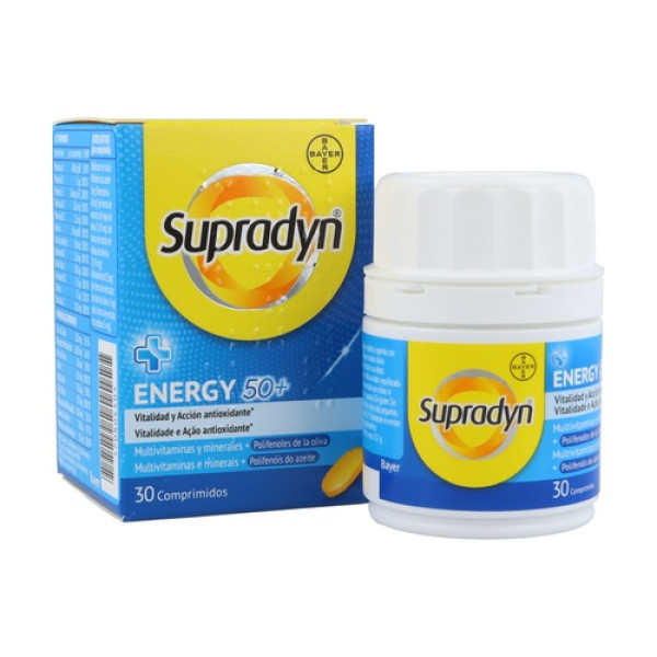 Supradyn Energy 50+ Comprimidos x30