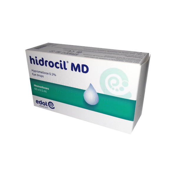 Hidrocil Md Gotas Óculares Monodoses 60X0.5ml