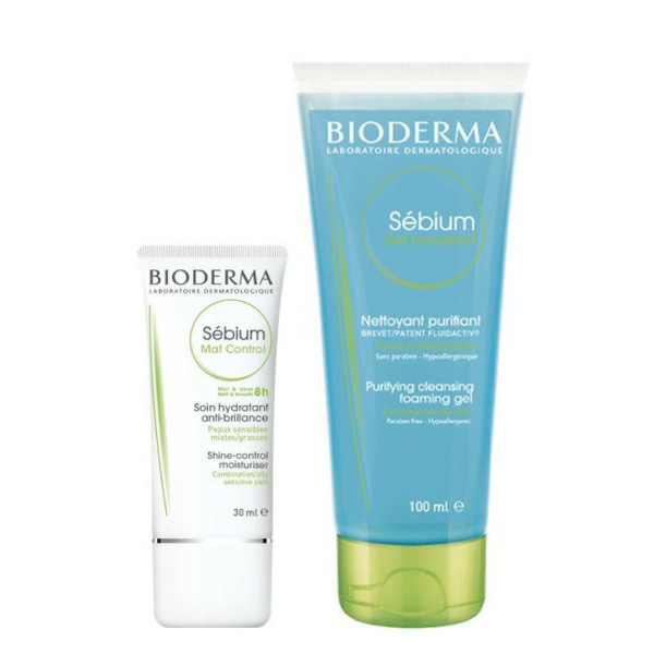 Bioderma Pack Sébium MAT 30ml + Sébium Gel Mousse 