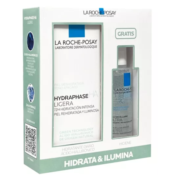 La Roche Posay Hydraphase Creme HA Ligeiro 50ml + Oferta Água Micelar