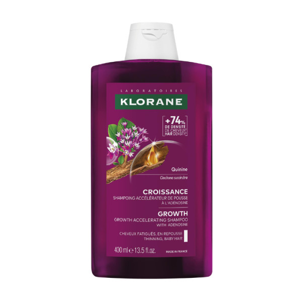 Klorane Quinina Champô Acelerador de Crescimento 400ml