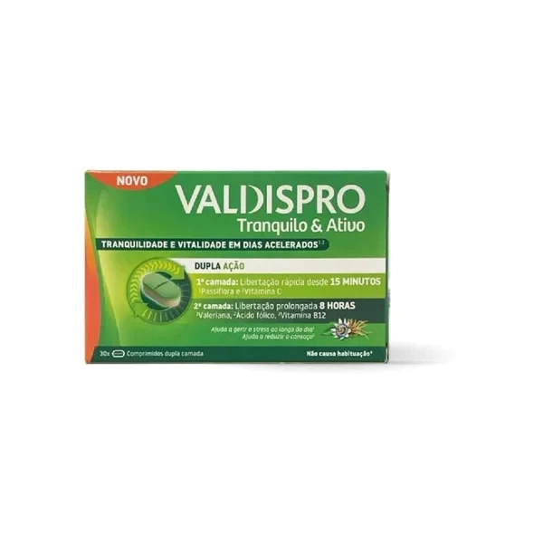 Valdispro Tranquilo & Ativo Comprimidos X30
