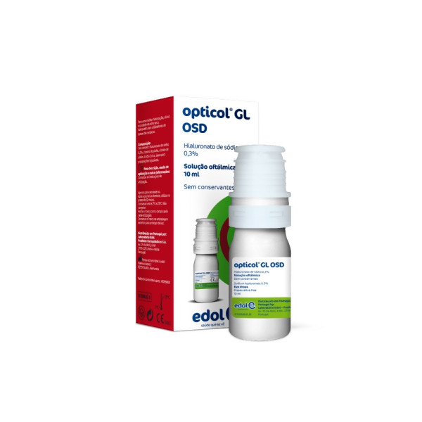 Opticol GL OSD Solução Oftálmica 0,3% 10ml