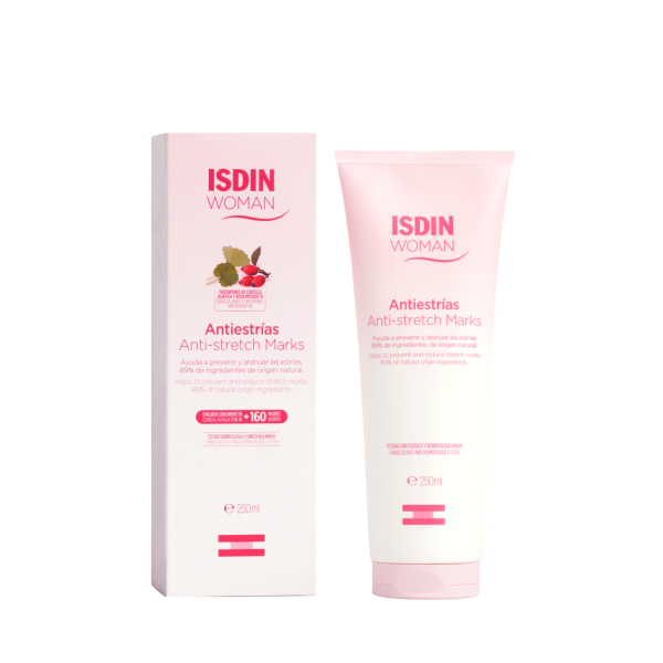 ISDIN Woman Antiestrias 250ML - Creme para a prevenir e atenuar as estrias