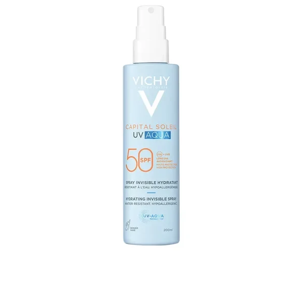 Vichy Capital Soleil UV Aqua Spray Hidratante Invisível SPF50 200ml.webp
